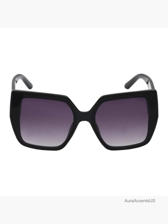 Oversized Square Sunglasses UV400 Protective Premium Design